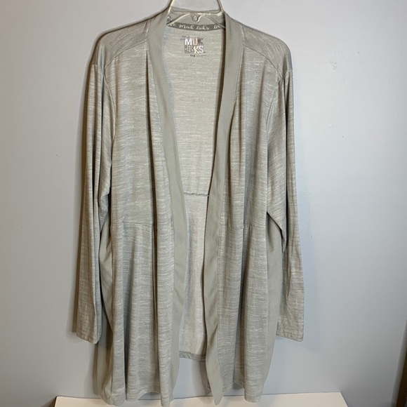 MUK LUKS CARDIGAN - Picture 1 of 6